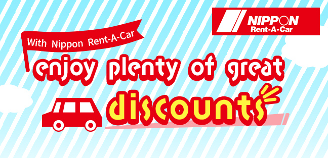 Nippon Rent-A-Car Discount Offer