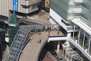柏駅外観写真
