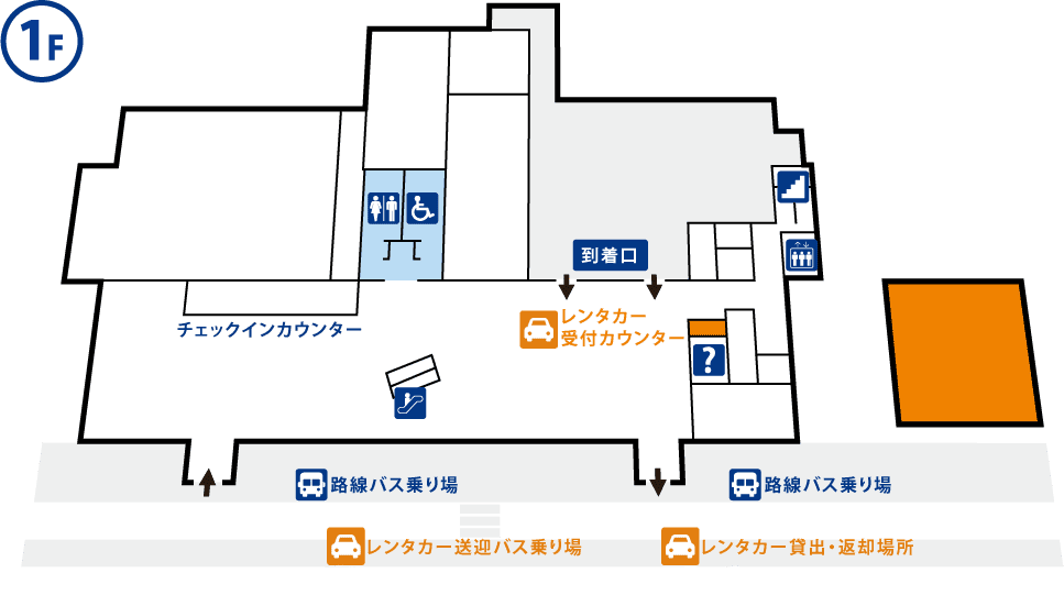 南紀白浜空港ターミナル内のご案内