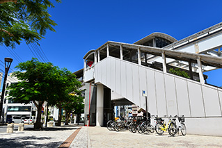 美栄橋駅外観写真