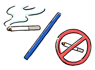 禁煙車と喫煙者を選べる