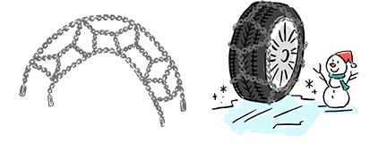 チェーン装着
