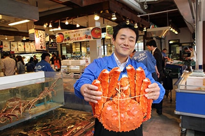 海鮮市場 北のグルメ