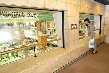 白い恋人パークの内観