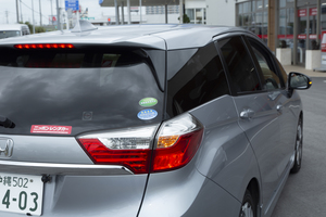 緊急ブレーキシグナル（ハザードランプ点滅式）