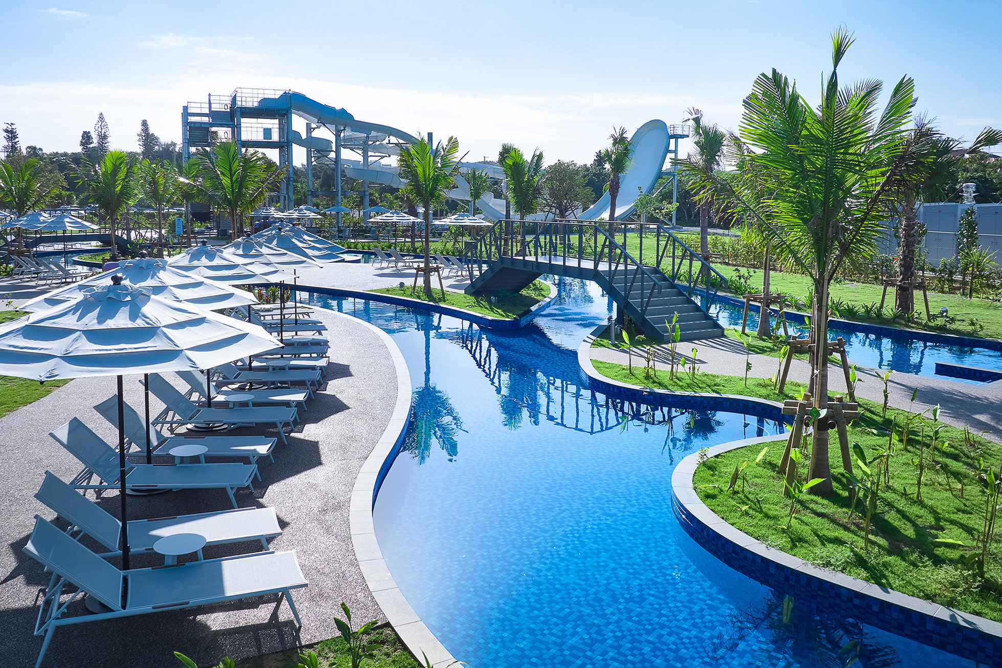 流れるプールのてぃんがーらプール