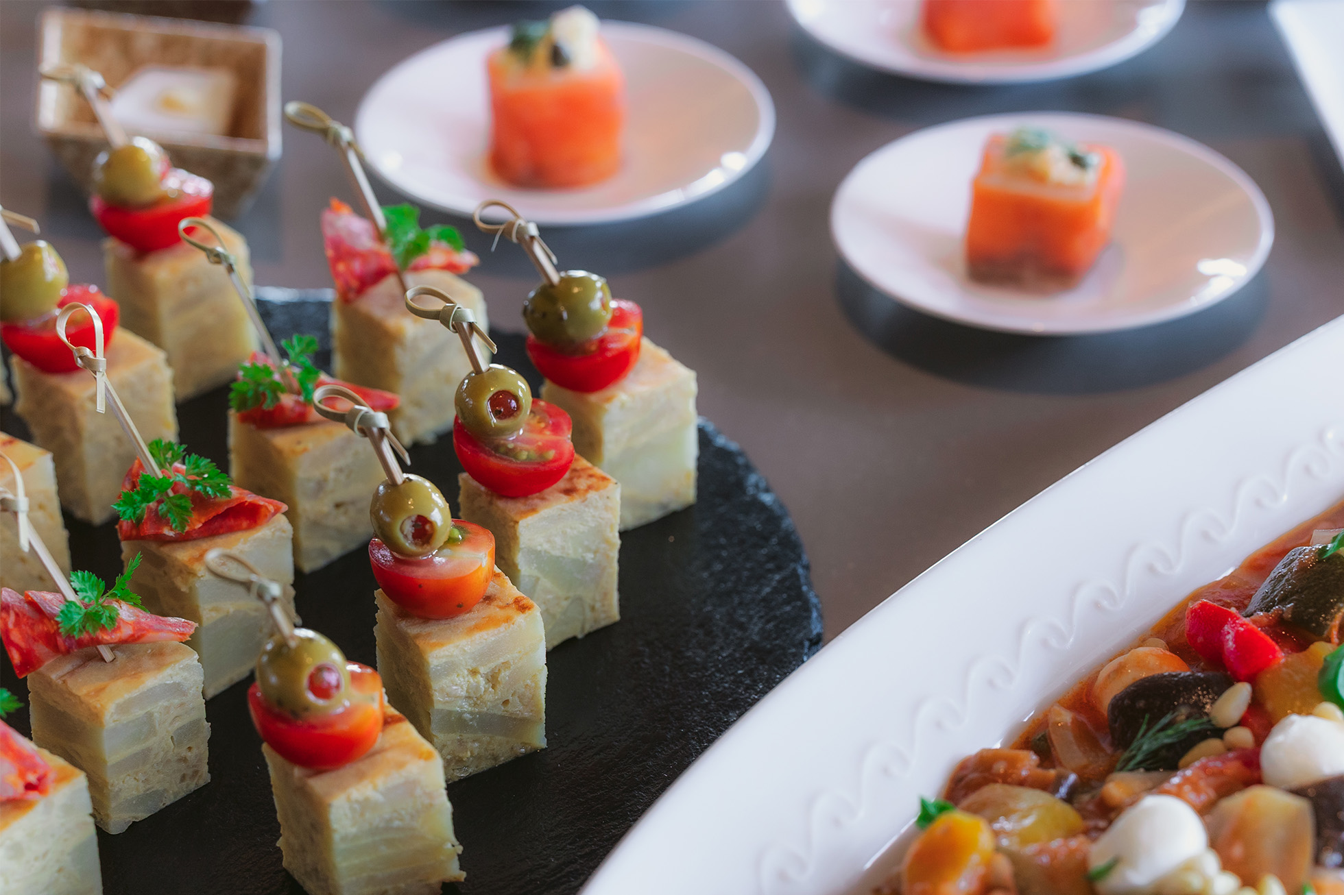 イブニングタイムのおつまみピンチョス