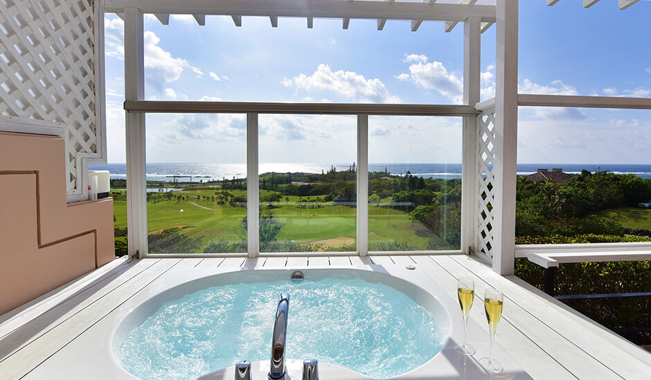 シギラベイサイドスイート アラマンダの客室