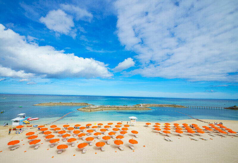 シェラトン沖縄サンマリーナリゾート_ビーチ