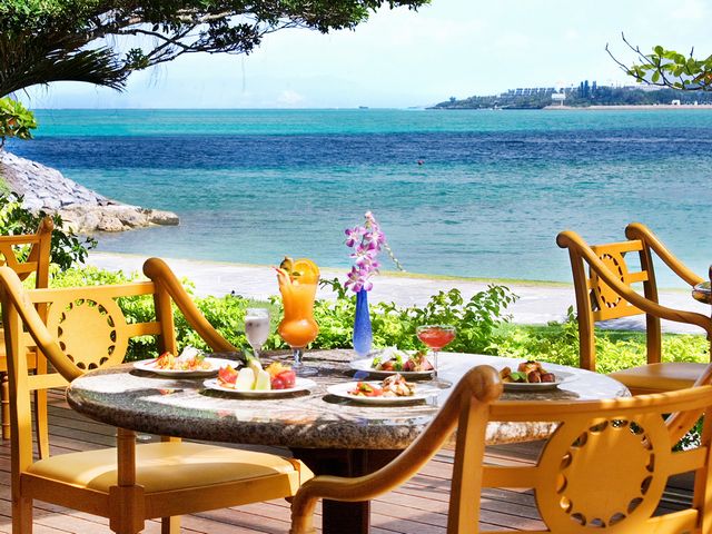 リゾートの朝にふさわしい朝食