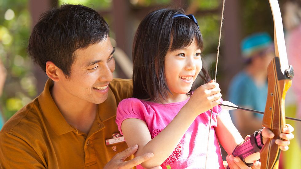 アクティビティのアーチェリー