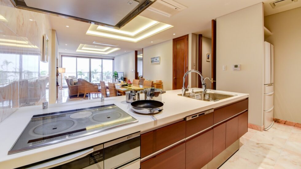 全室130平米以上のオーシャンガーデンスイート