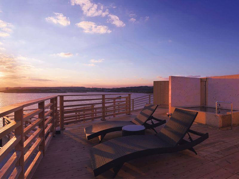 伽藍別館のテラス