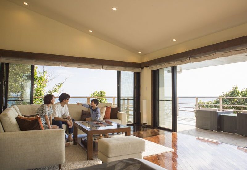 伽藍別館のリビング