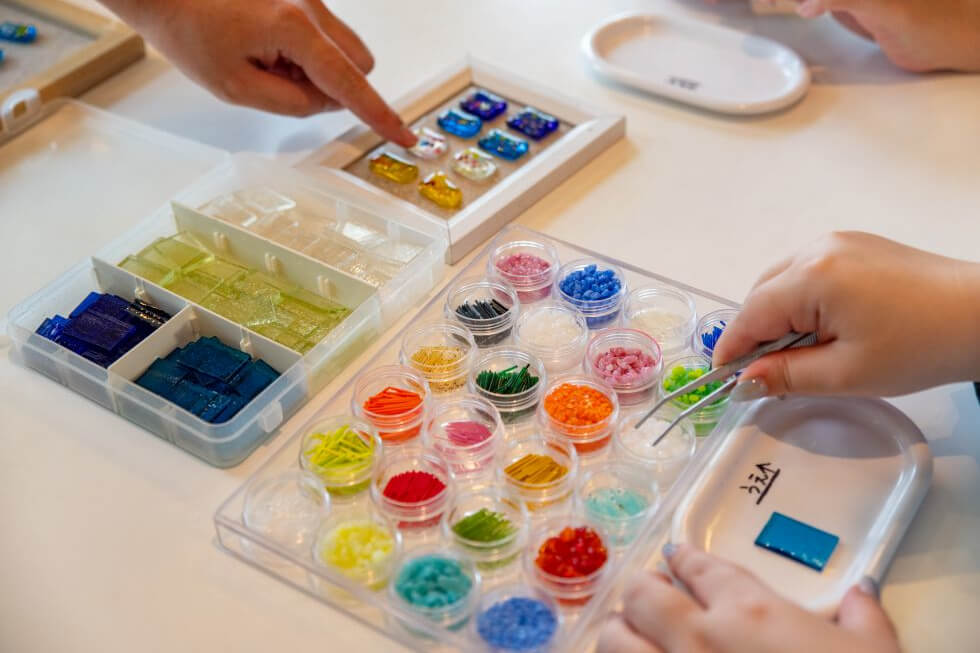 ガラスを使って作るオリジナルのペンダントトップ