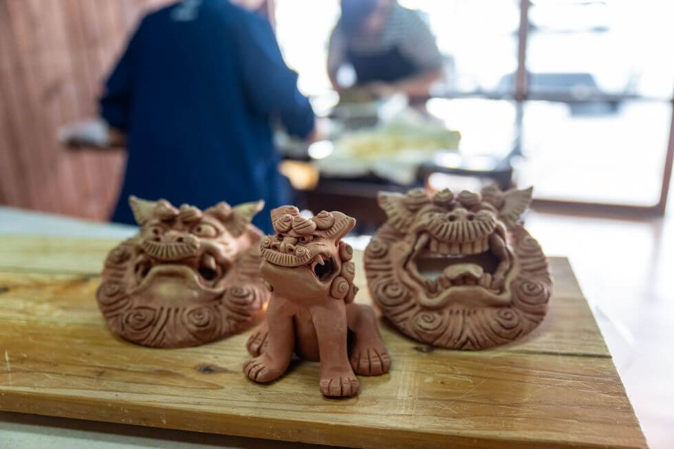 シーサー作り