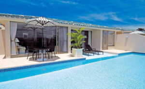 オーシャンビューテラスとプライベートプール