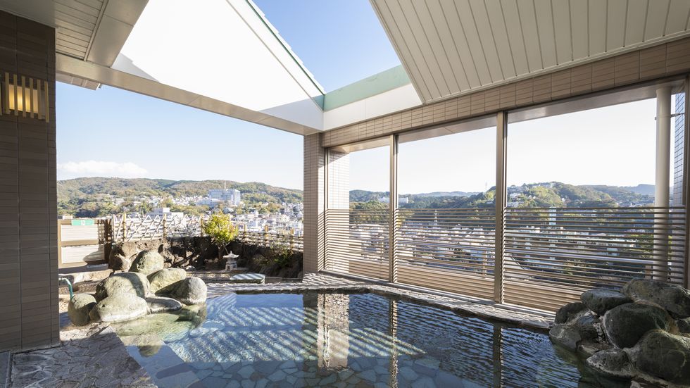 露天風呂（山側）