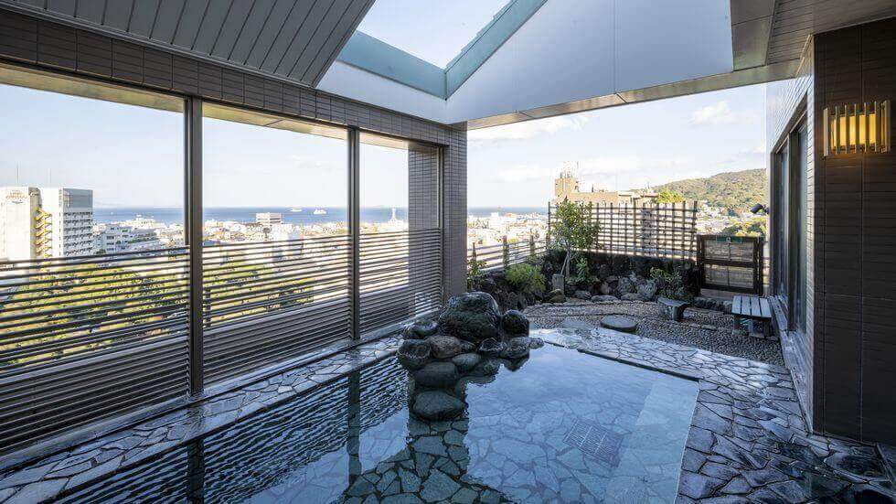 露天風呂（海側）