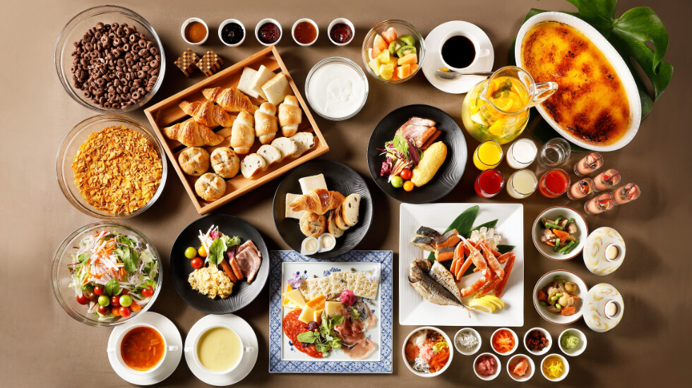 天悠_朝食ビュッフェ