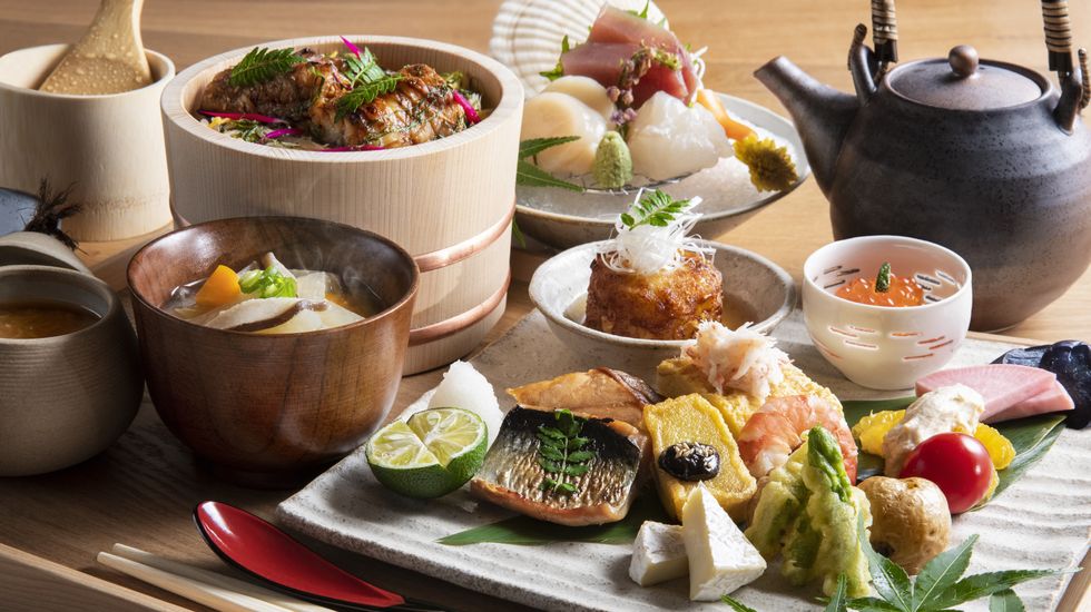 朝から贅沢に。旬の道産食材をふんだんに使った和御膳