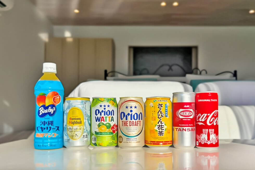 冷蔵庫のドリンク