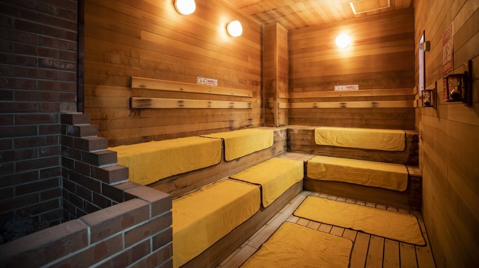 大浴場のサウナ