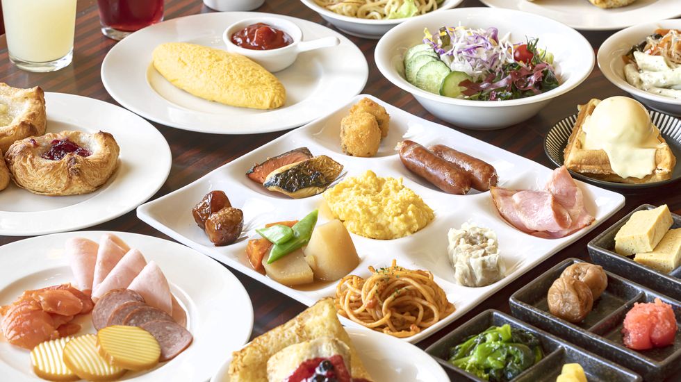 海外リゾートのような個性あふれる朝食ビュッフェ