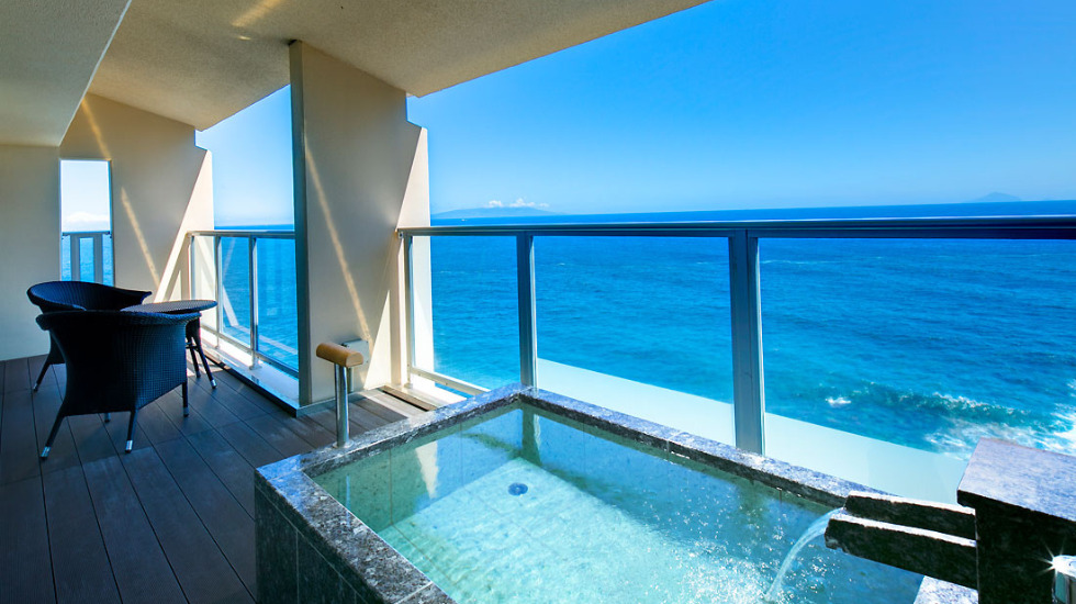 伊豆稲取温泉　食べるお宿　浜の湯_露天風呂付き客室