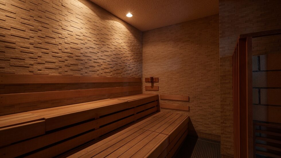 水着のままで楽しめるサウナ