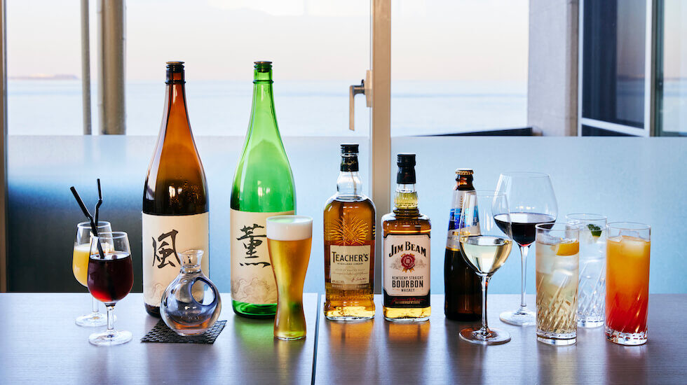 夕食時に飲めるお酒