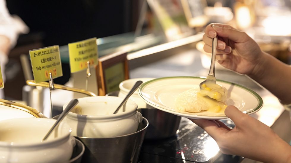 音更町・竹内養鶏場の卵「米艶」の白いオムレツは絶品