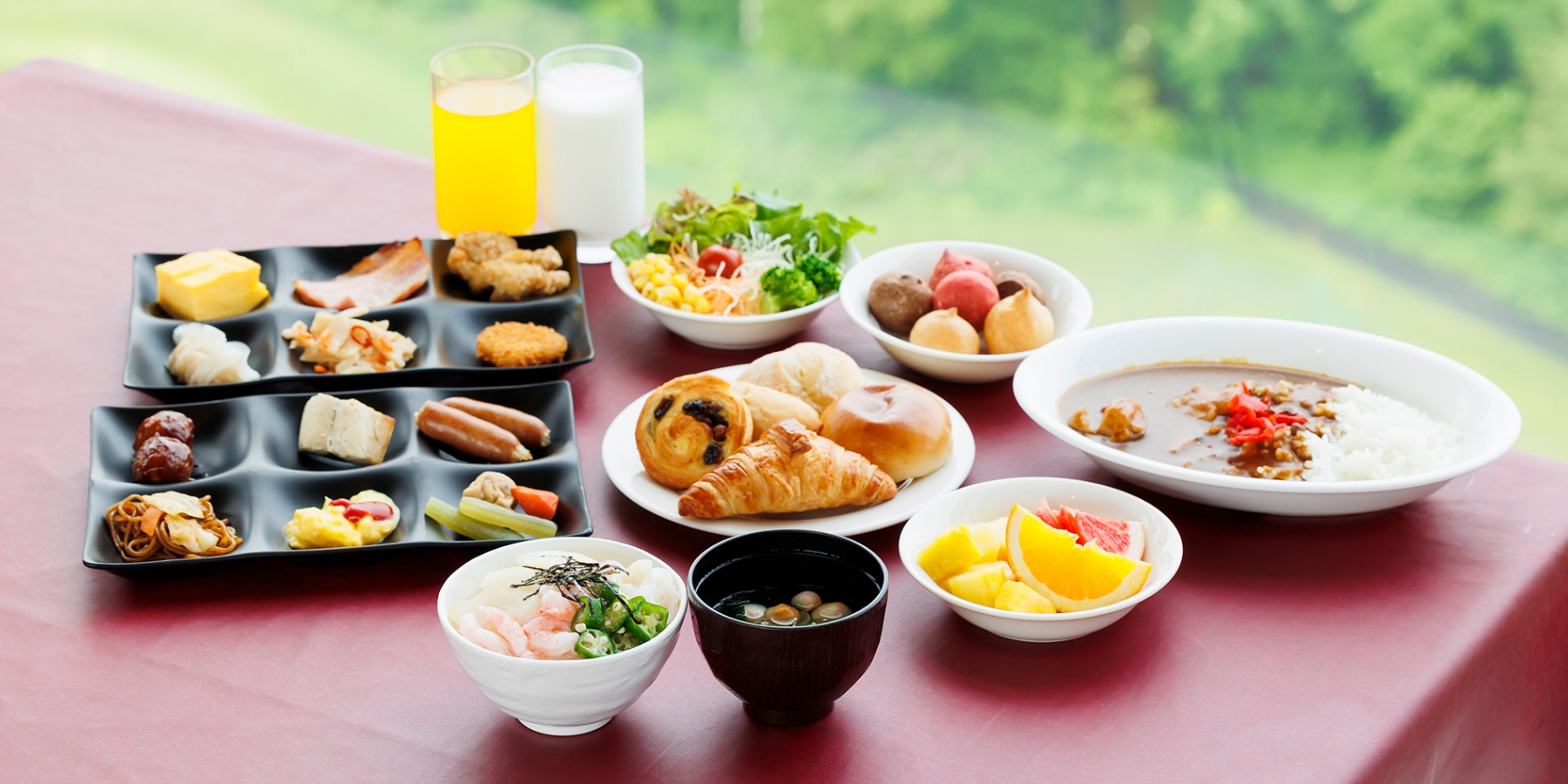 朝食ブッフェ