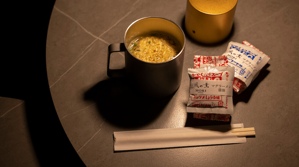 ちょうど良いサイズ感のマグラーメン