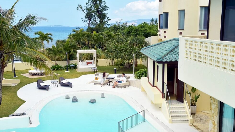 ラ・カーサ・パナシア・オキナワ・リゾートの全景