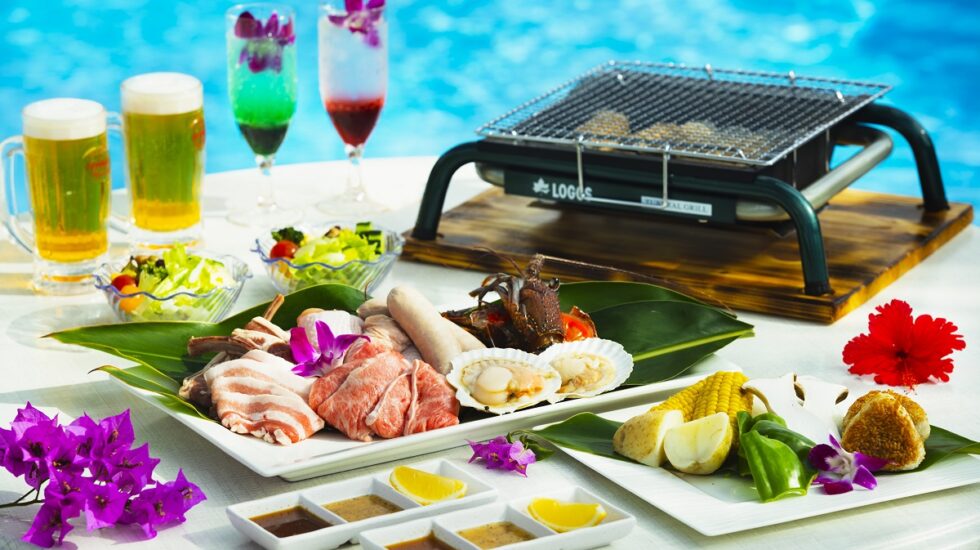 プールサイドBBQ