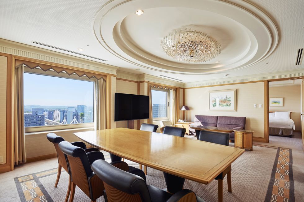 記念日やご褒美ステイは最上階のスイートで