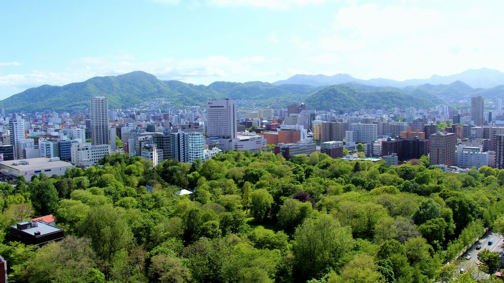 札幌市街にいながら豊かな自然も感じられる