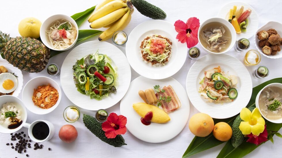 ダブルツリーbyヒルトン那覇首里城の朝食ブッフェ