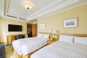 ジュニアスイート　ベッドルーム