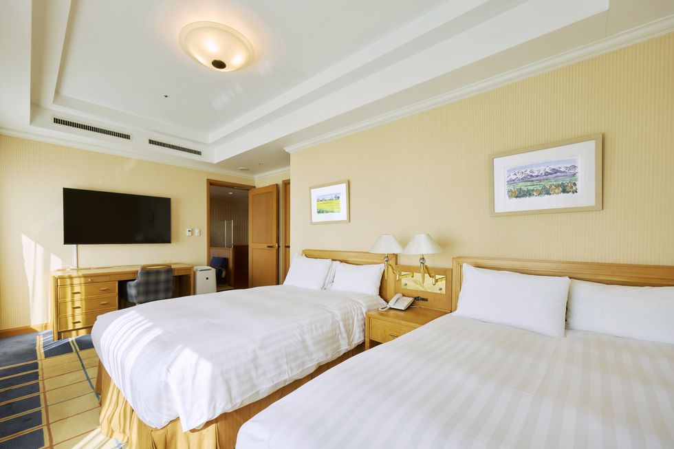 ジュニアスイート　ベッドルーム