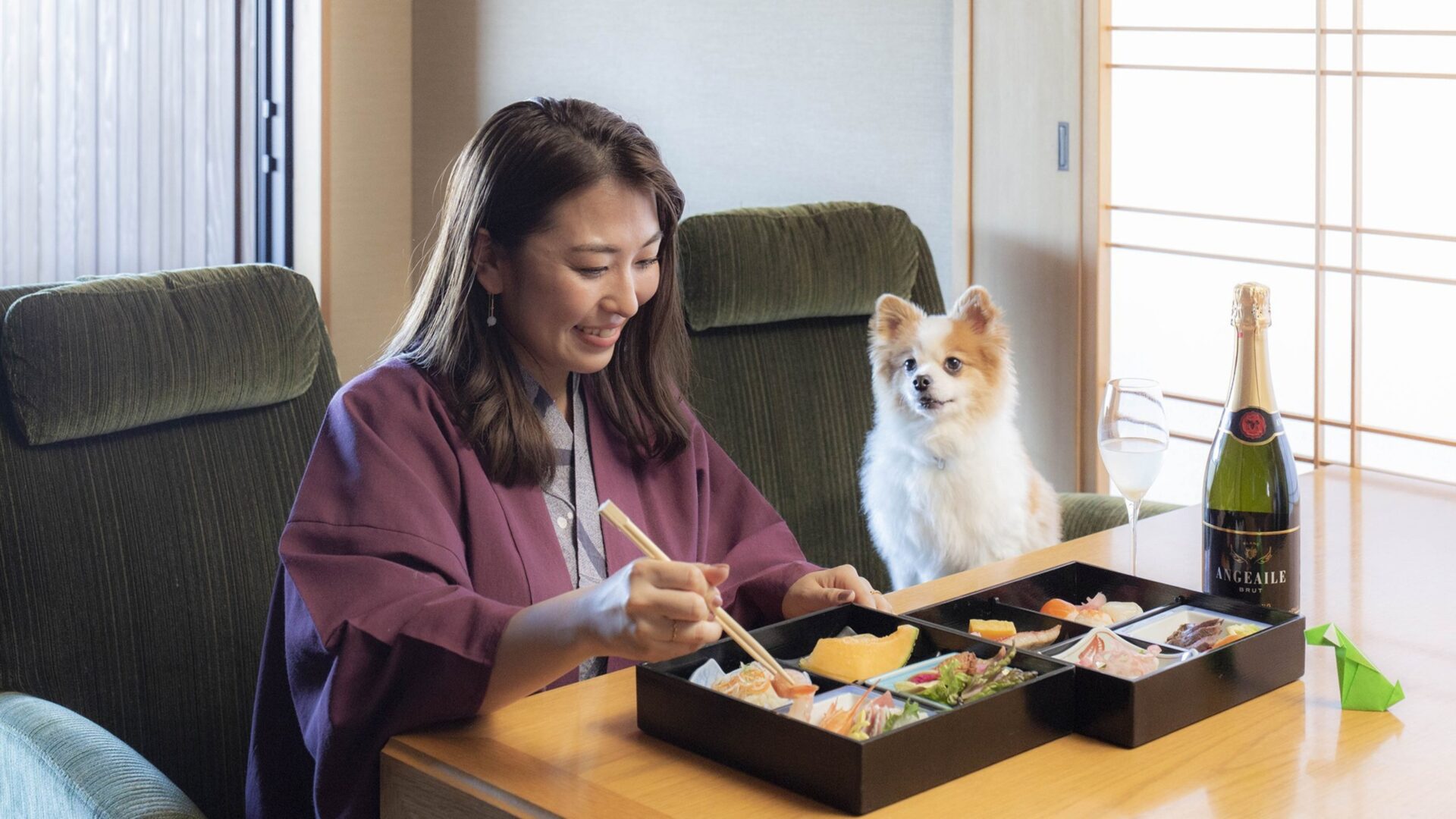 うれしいサービス満載のドッグルームも完備2
