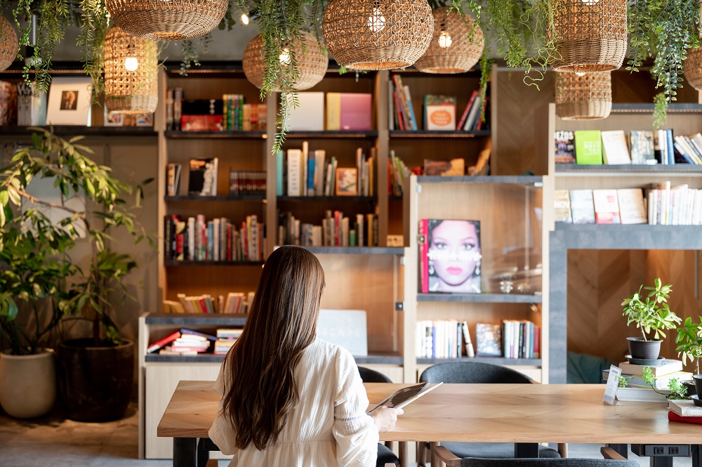 館内には思わず写真に納めたくなるお洒落な空間が沢山！