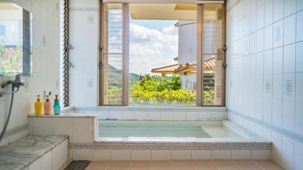 星のテラスもとぶ山里別館1Fのバスルーム
