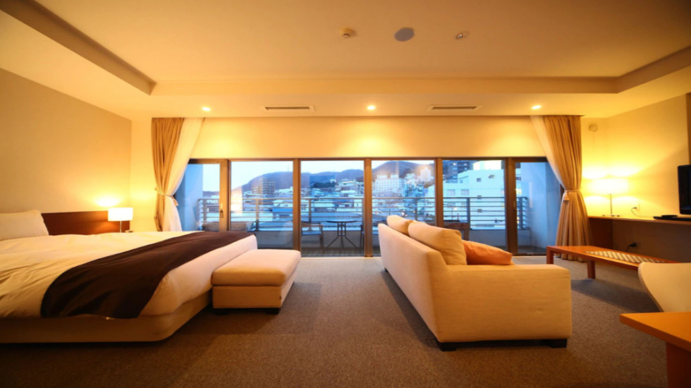 函館山の麓に佇む、10室限定のプライベート空間