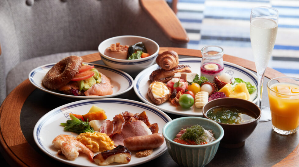 朝食、ビュッフェ