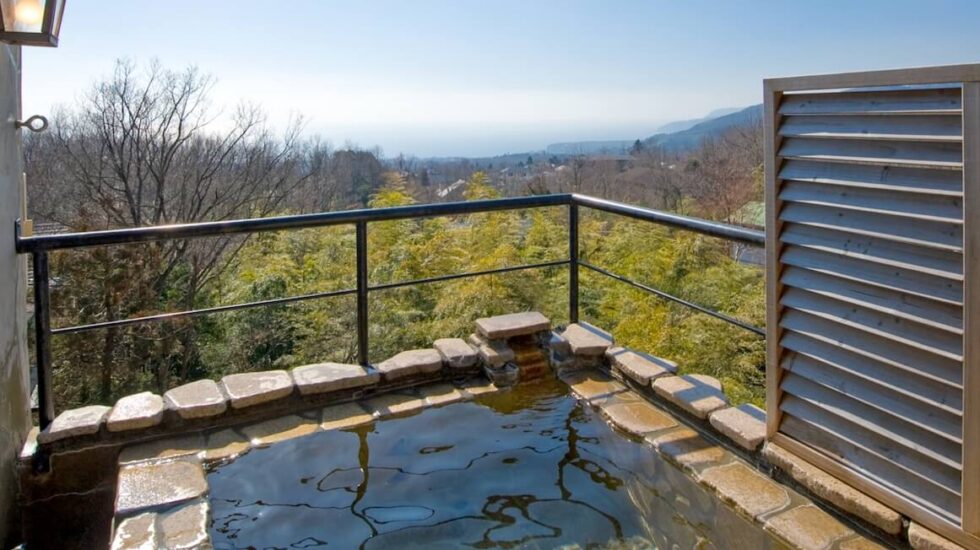 301号室の露天風呂