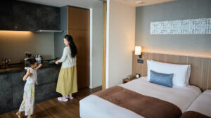 オーシャンコーナースイートのキッチン