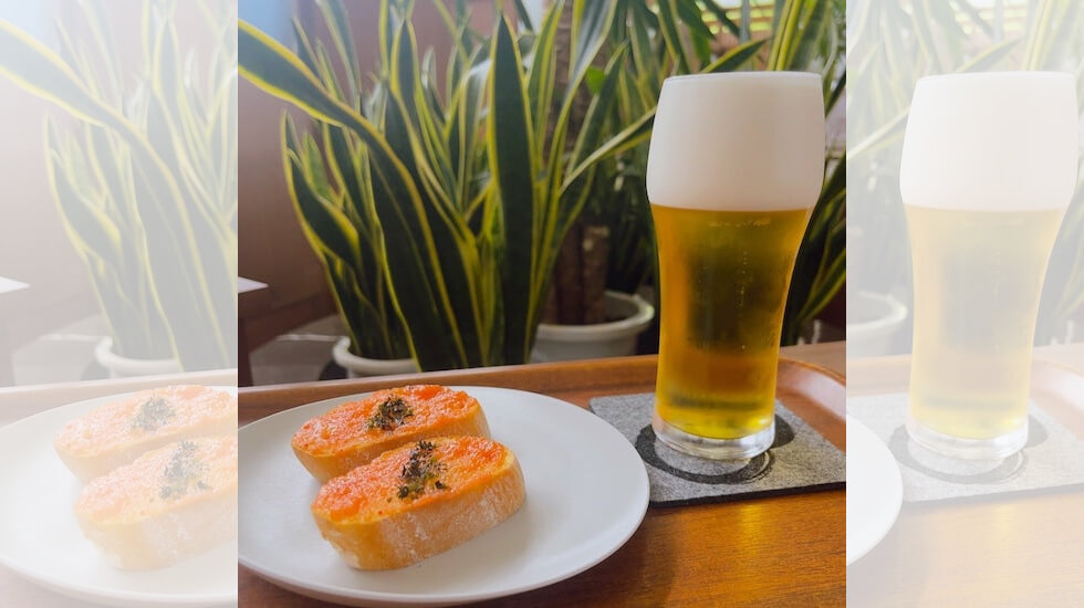 ホテルふたり木もれ陽_ルームサービス期間限定メニュー(明太ふらんす)