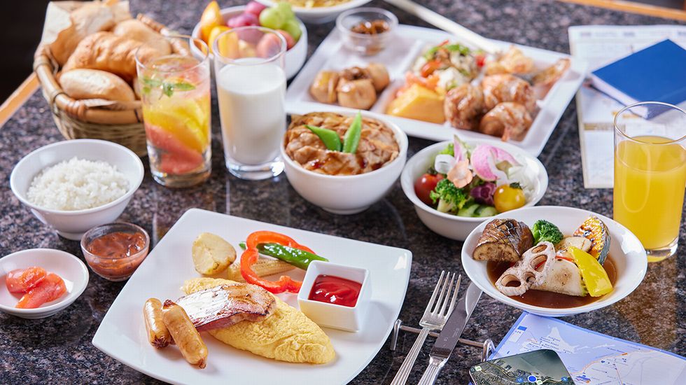 グランドパーク小樽_朝食集合